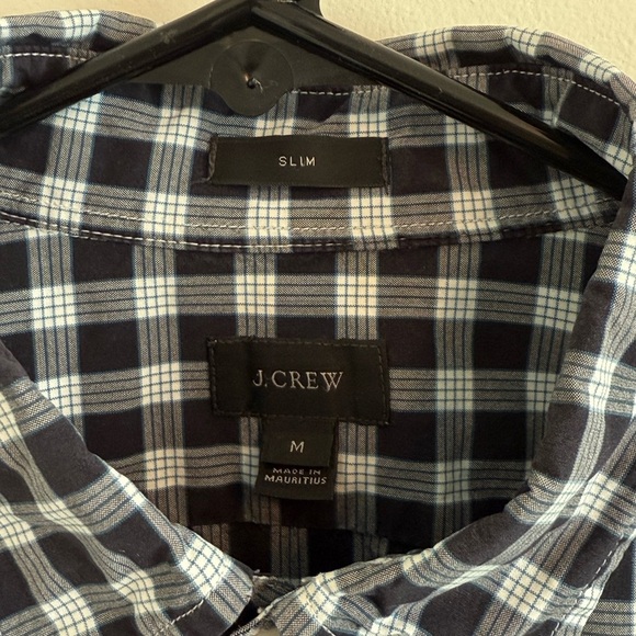 J. Crew Black and White Casual Button Down Shirt - slim fit - Picture 3 of 3